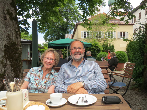 Coffee and Kuchen at Kloster Seeon
