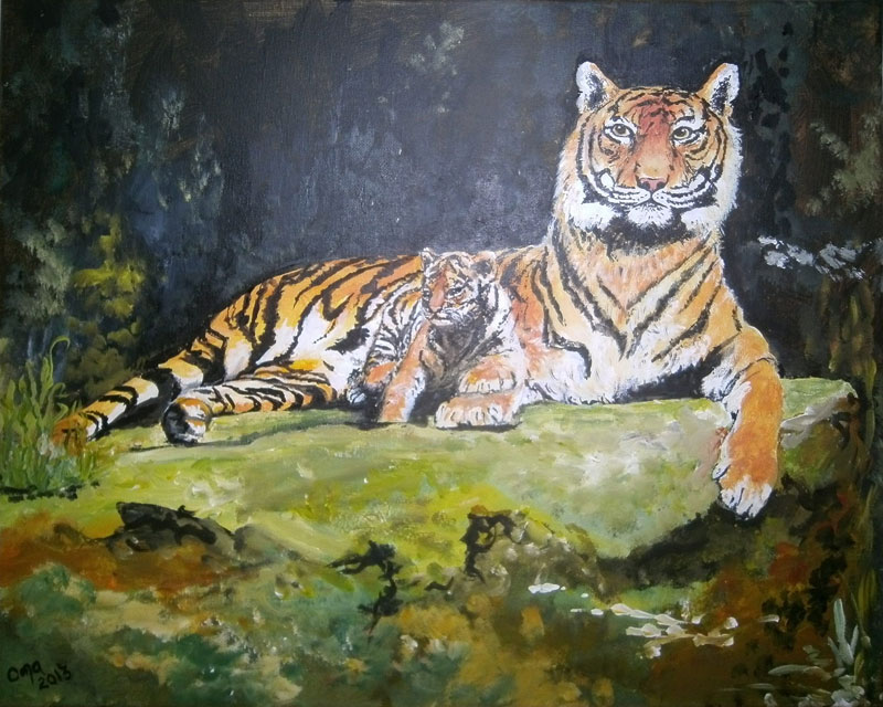 Tiger & Cub