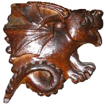 Wyvern from Malvern Priory